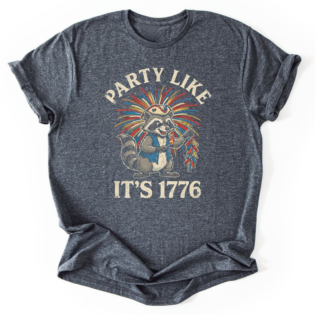 T-Shirt Dark Heather / S Party Like It's 1776