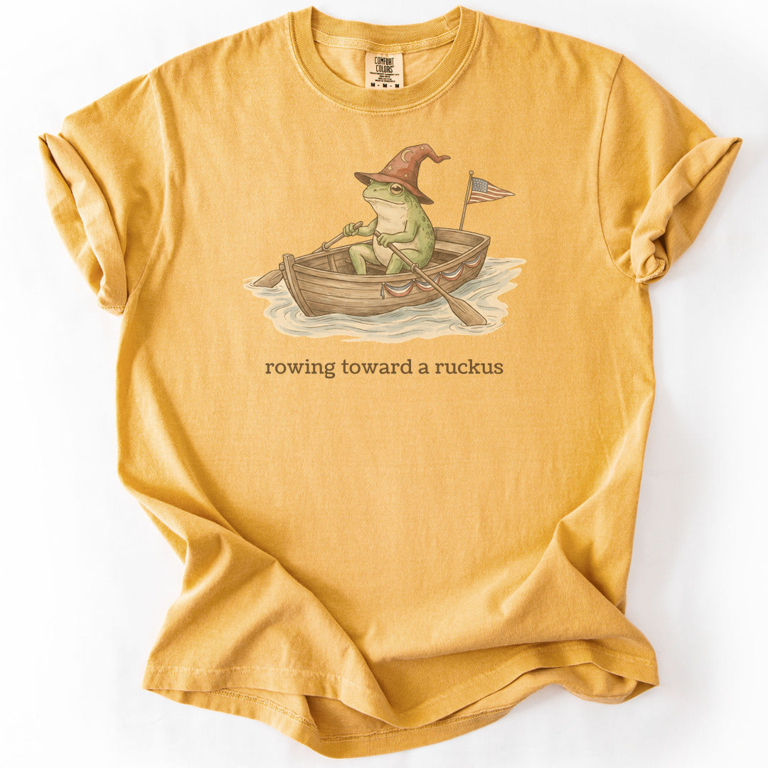 Rowing Toward a Ruckus Premium - Mustard