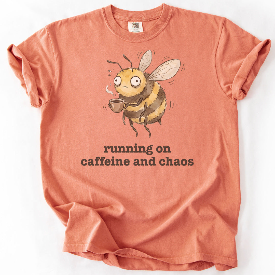 Running on Caffeine and Chaos Premium - Terracotta