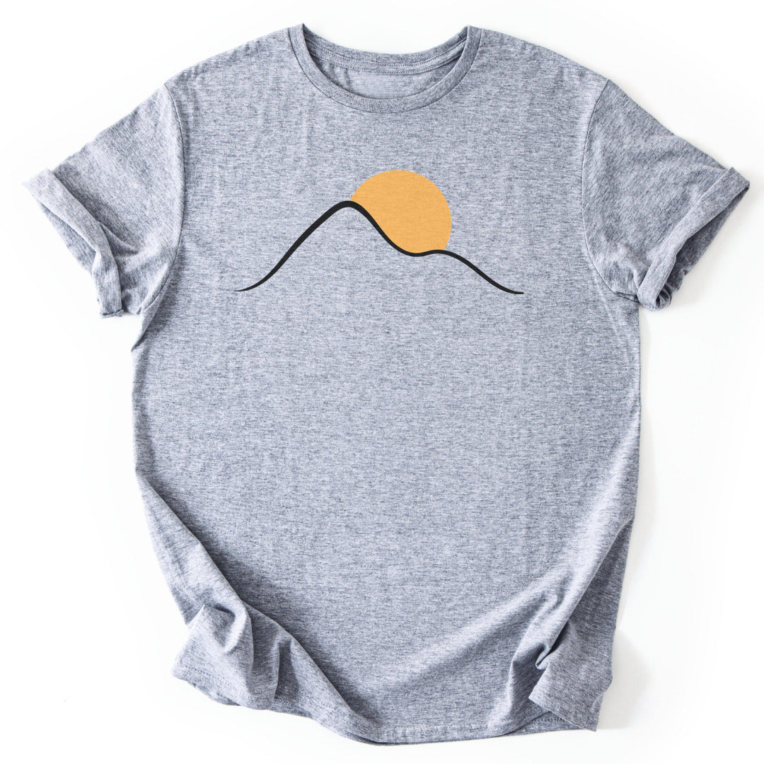 T-Shirt Sport Grey / S Minimalist Sunrise T-Shirt