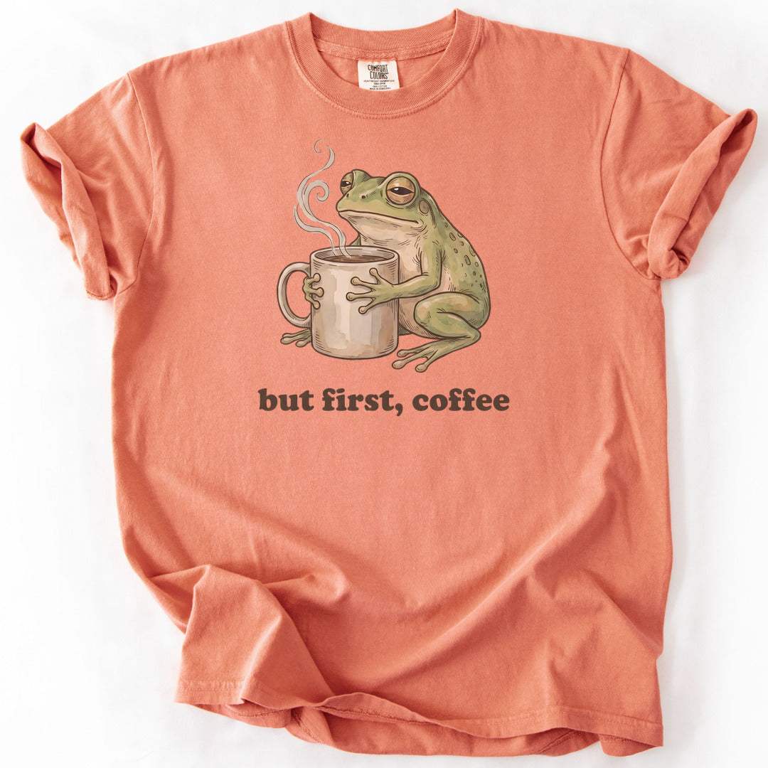 But First, Coffee Premium - Terracotta