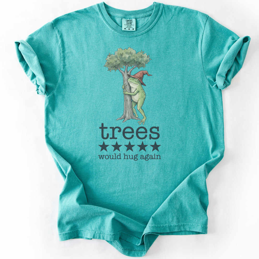 Trees Would Hug Again Premium - Seafoam