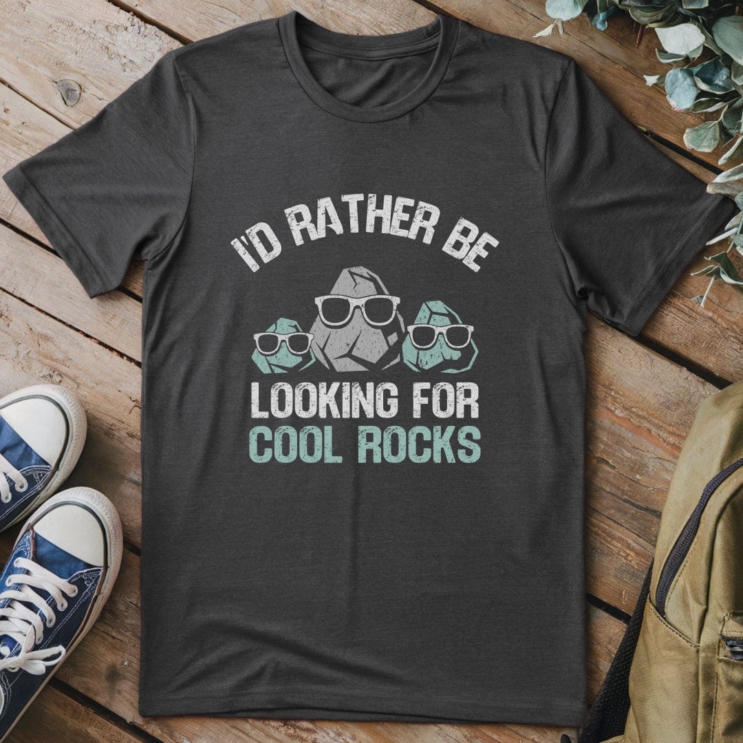 T-Shirt Dark Heather / S I'd Rather Be – Rock Lover T-Shirt