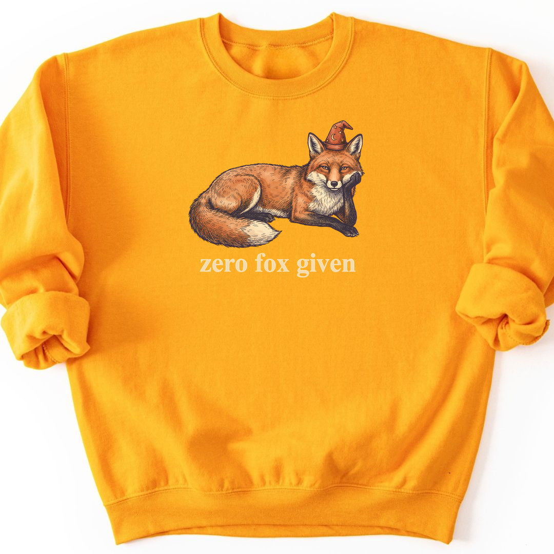 Zero Fox Given Sweatshirt - Gold