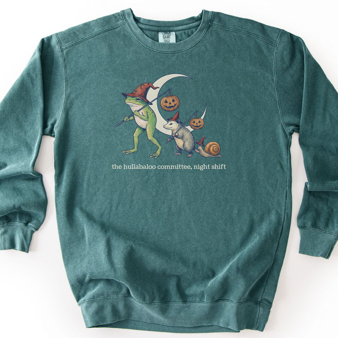 Night Shift Premium Sweatshirt - Blue Spruce