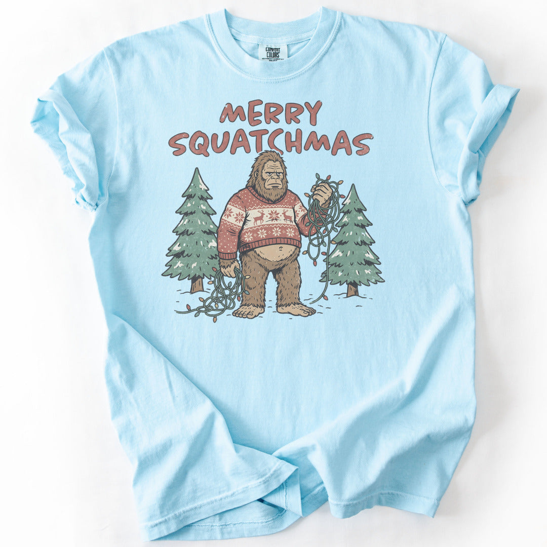 Merry Squatchmas Premium - Chambray