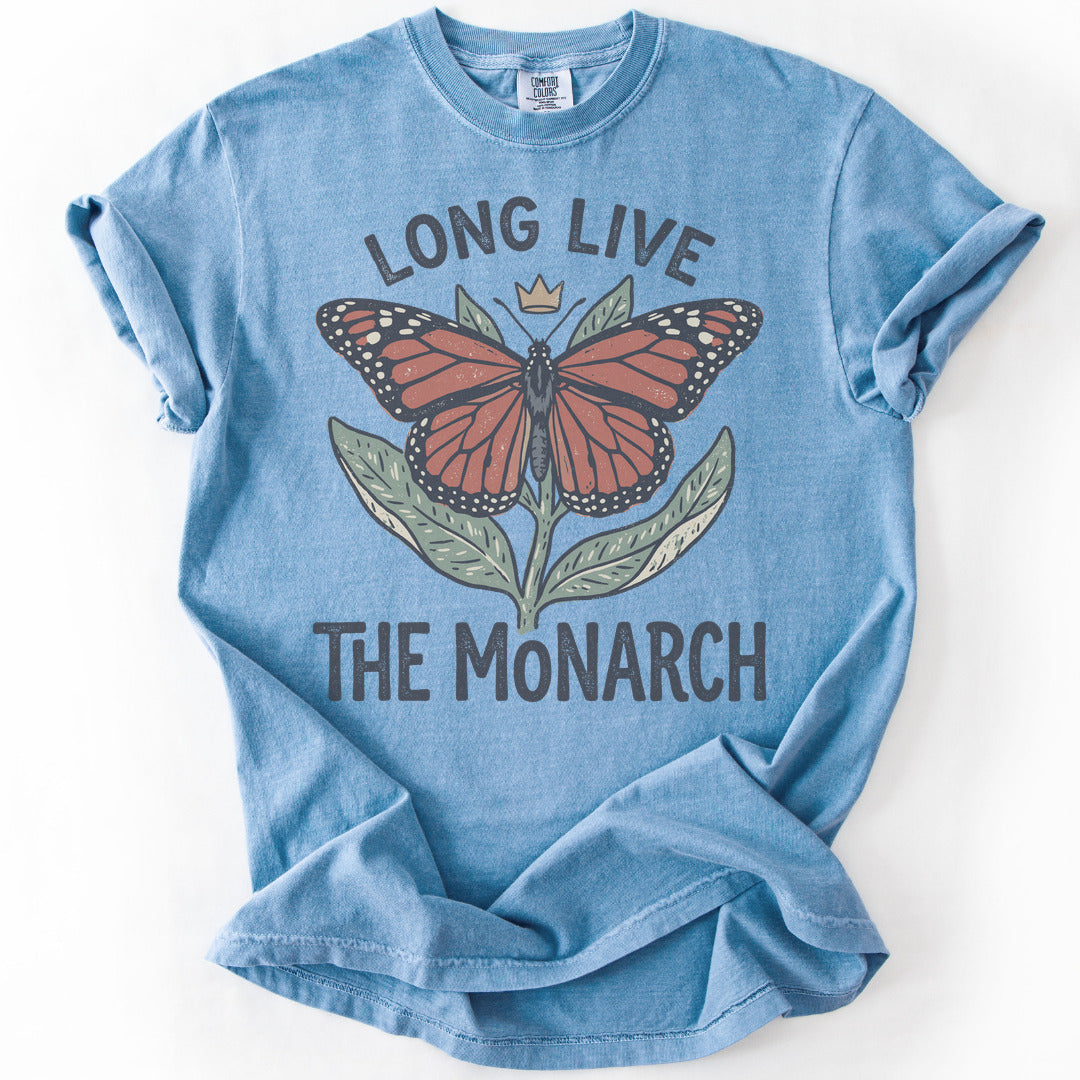 Long Live the Monarch Premium - Washed Denim