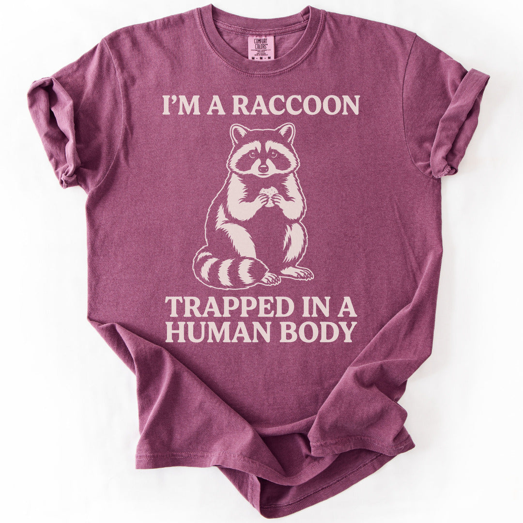 I'm a Raccoon Trapped in a Human Body Premium - Berry