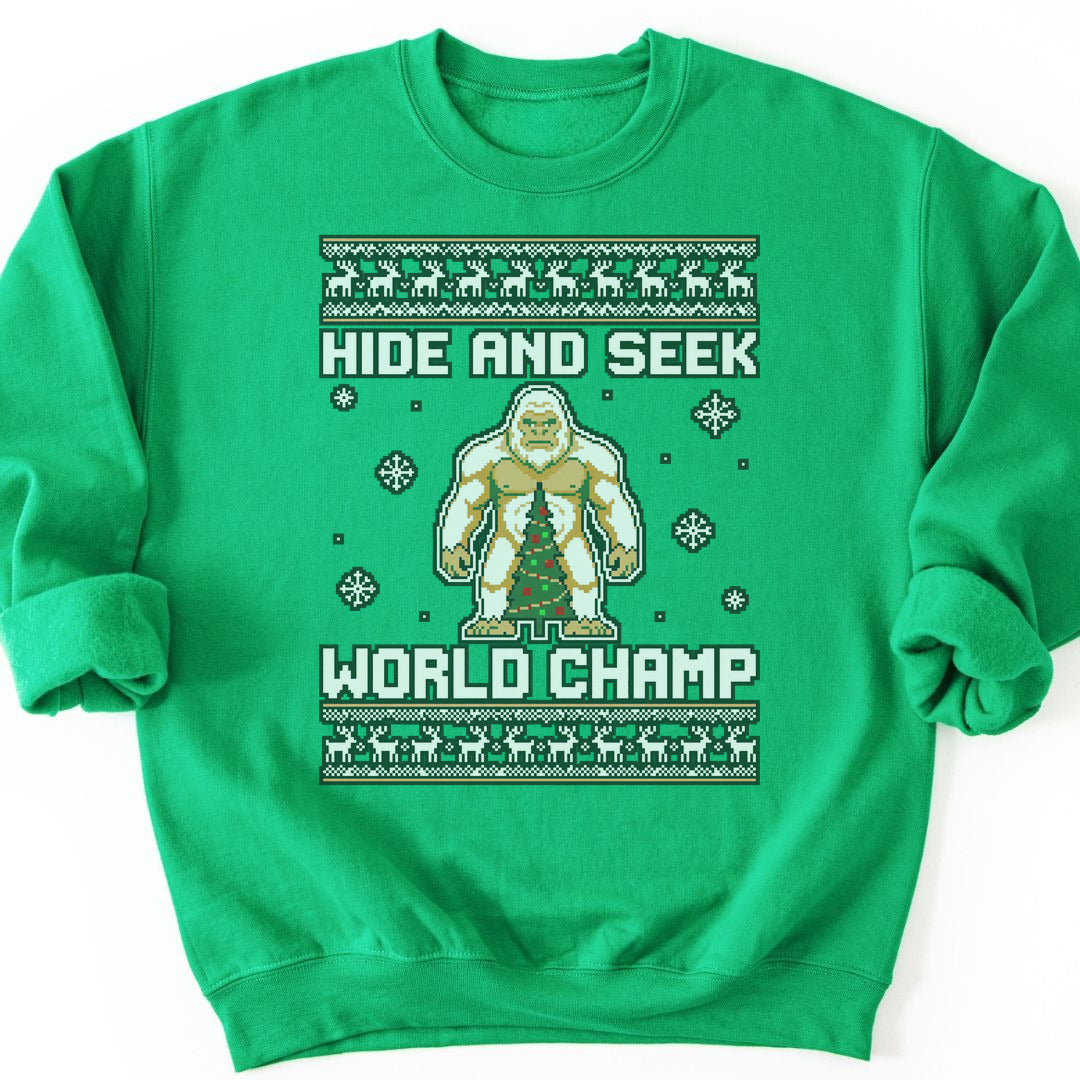 Hide-and-Seek Champ Sweatshirt - Irish Green