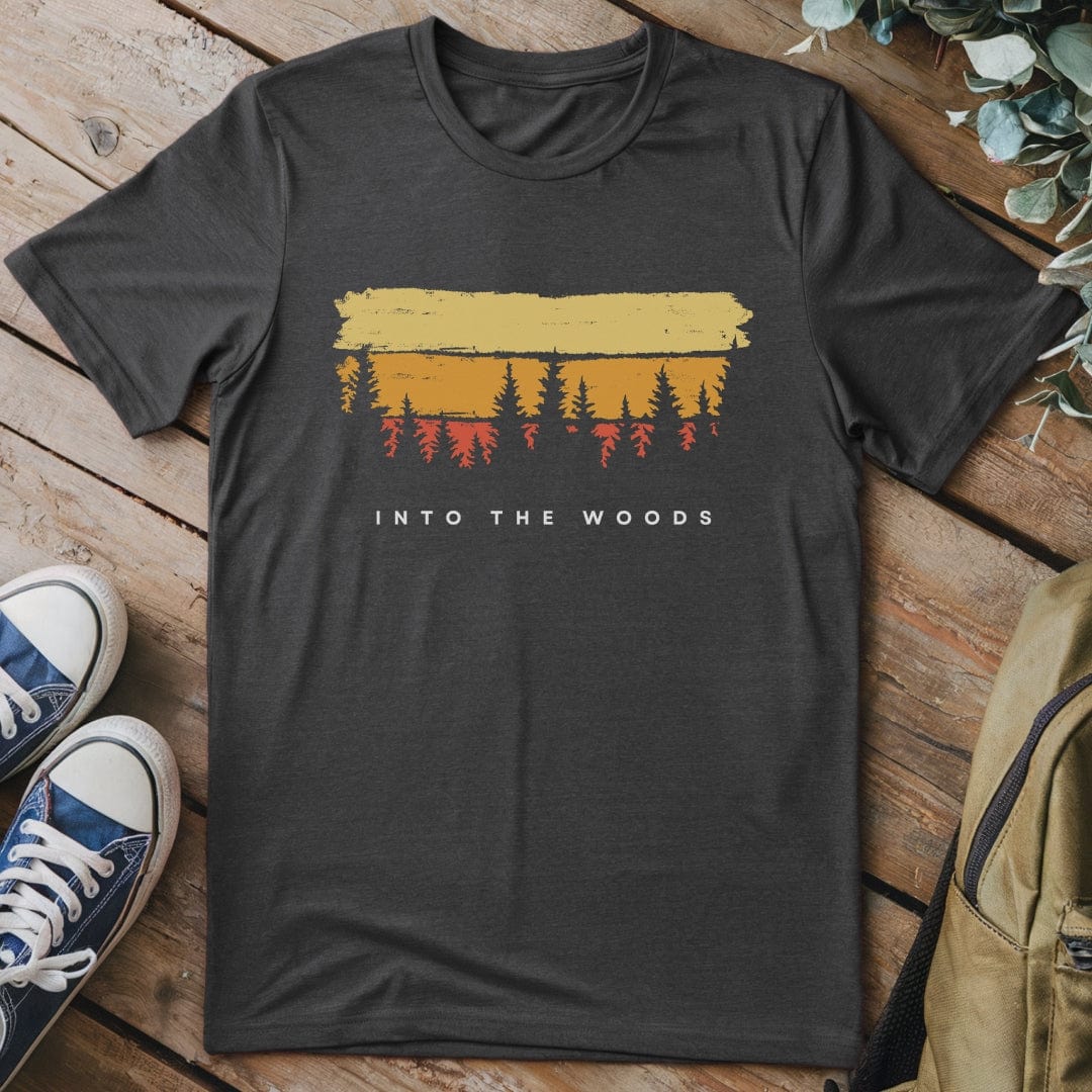 T-Shirt Dark Heather / S Into the Woods Sunset T-Shirt