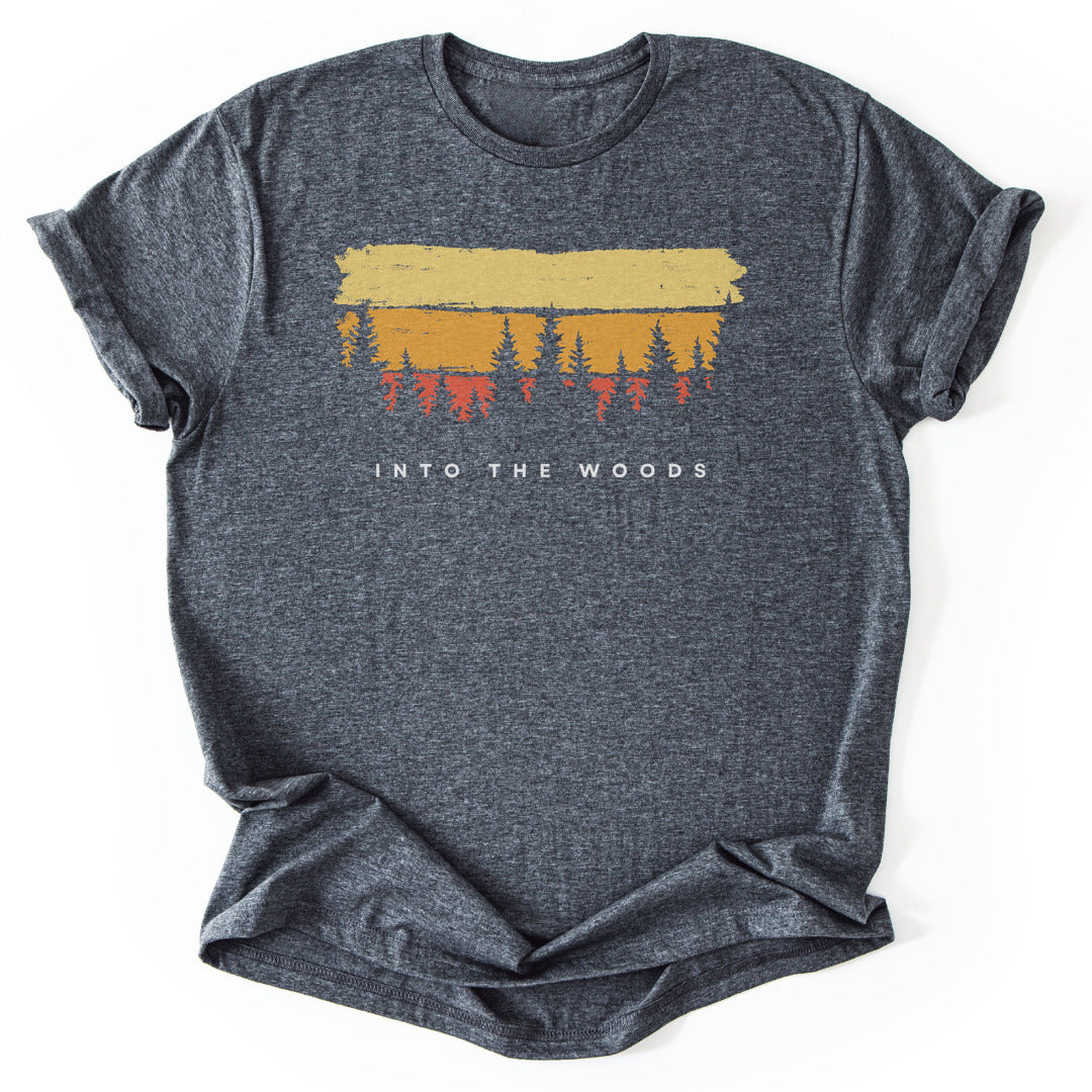 T-Shirt Dark Heather / S Into the Woods Sunset T-Shirt