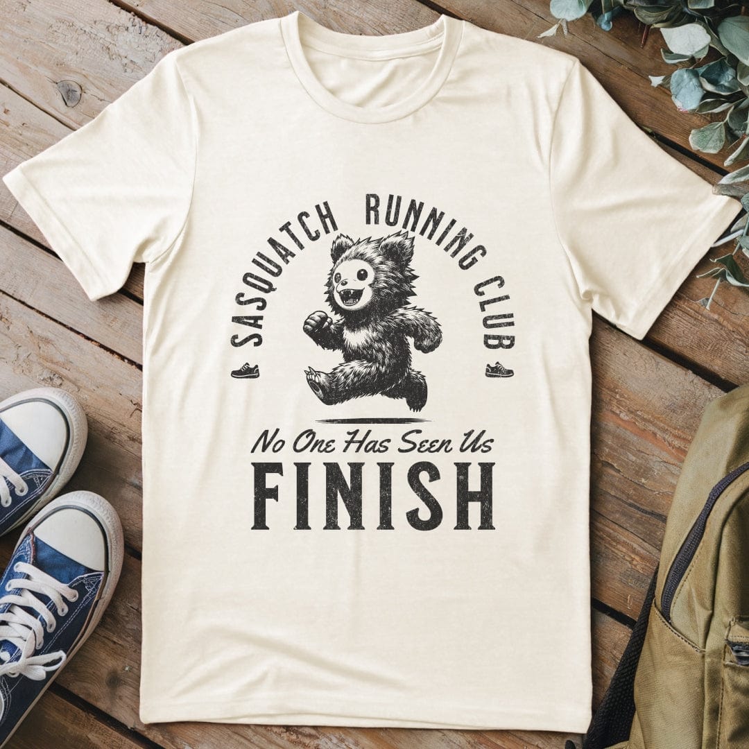T-Shirt Natural / S Sasquatch Running Club T-Shirt