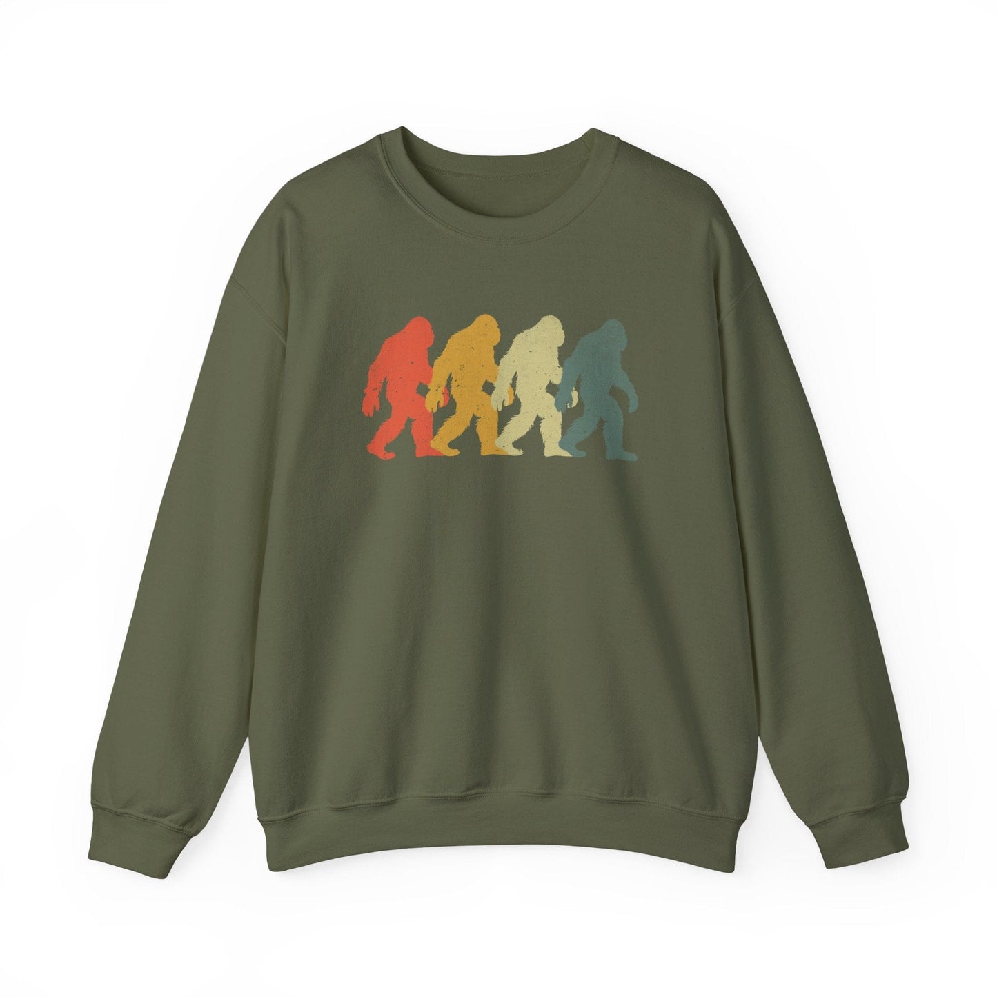 Sweatshirt Military Green / S Walkin’ with Legends Bigfoot Sweatshirt