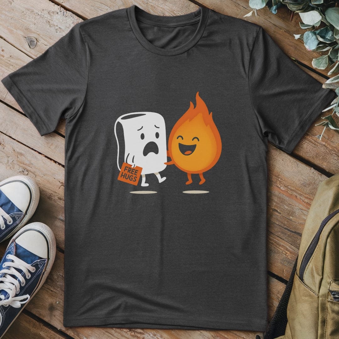 T-Shirt Dark Heather / S Love Hurts Funny T-Shirt