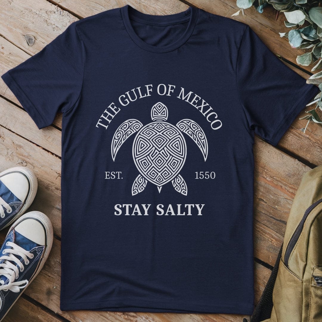 T-Shirt Navy / S Gulf Of Mexico Funny T-Shirt