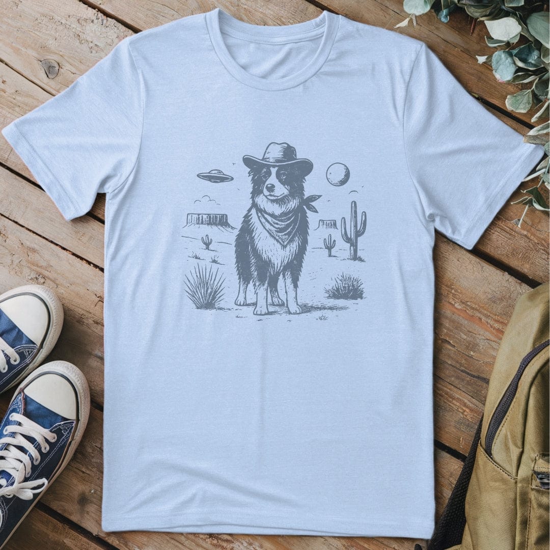 T-Shirt Light Blue / S Sheruff of Area 51 Funny T-Shirt