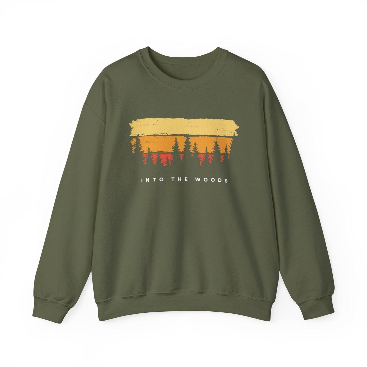 Sweatshirt Military Green / S Into the Woods Sunset Sweatshirt