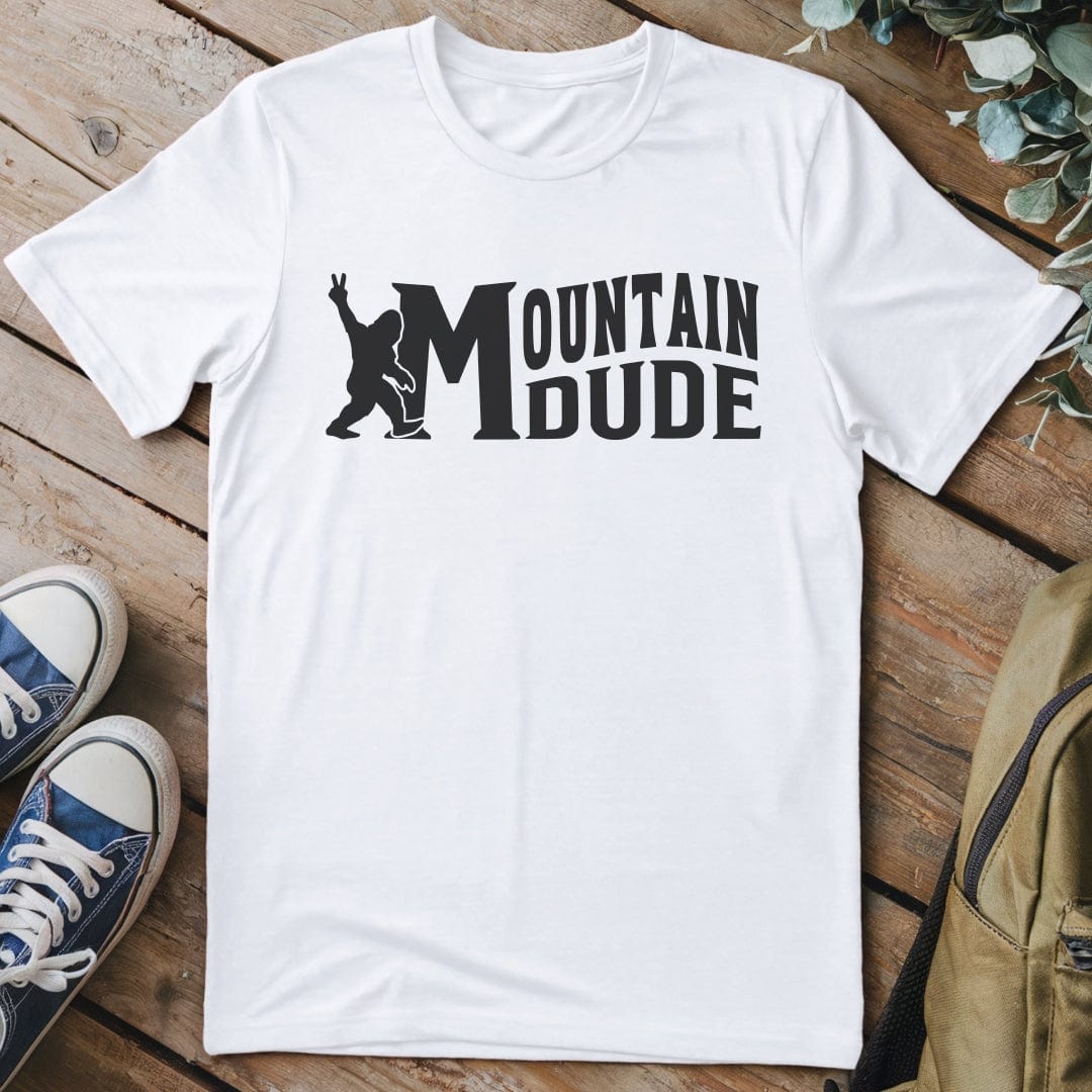 T-Shirt White / S Mountain Dude T-Shirt