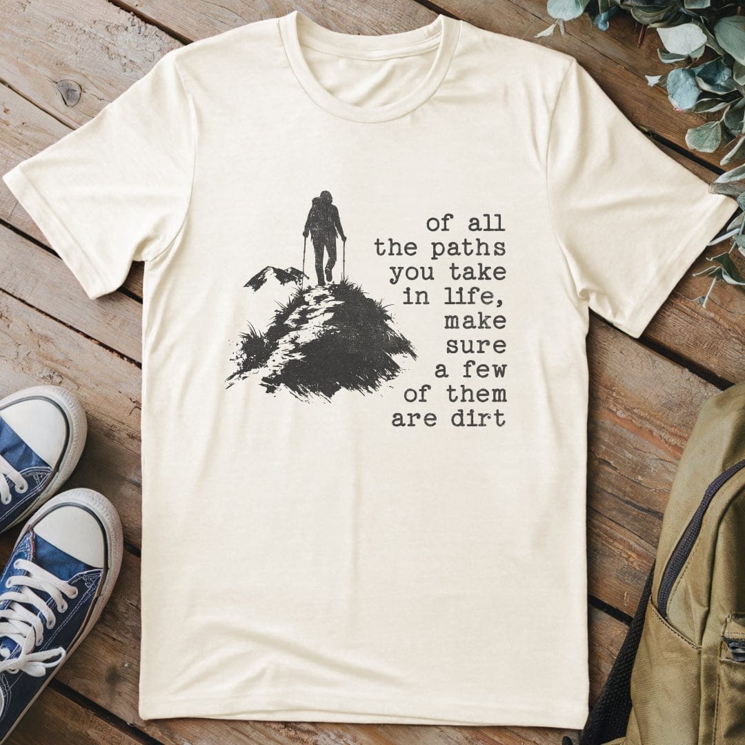 T-Shirt Natural / S Take the Dirt Path T-Shirt