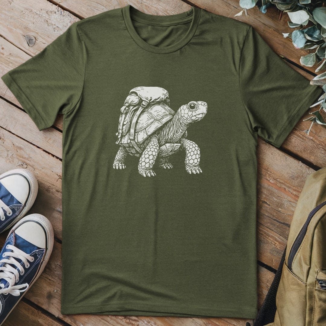 T-Shirt Military Green / S Slow and Steady Explorer T-Shirt