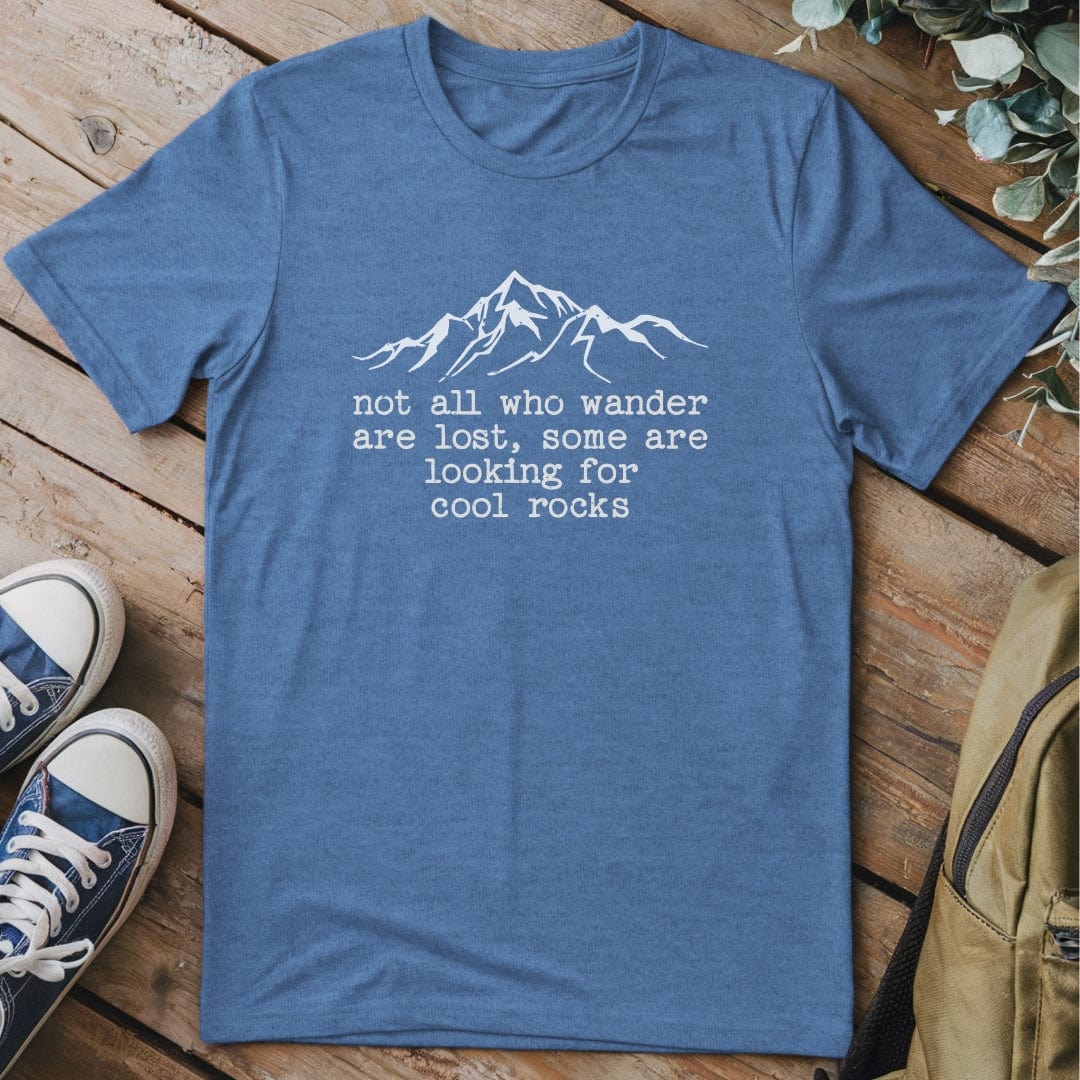 T-Shirt Heather Indigo / S Wanderlust & Rocks T-Shirt