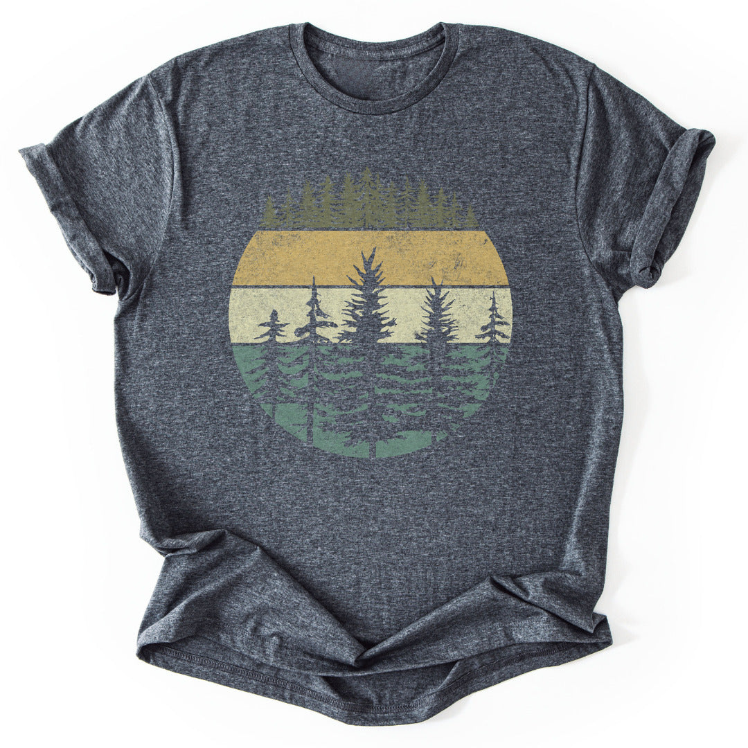 T-Shirt Dark Heather / S Forest Layers T-Shirt