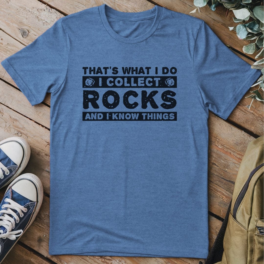 T-Shirt Heather Indigo / S Rock Collector T-Shirt