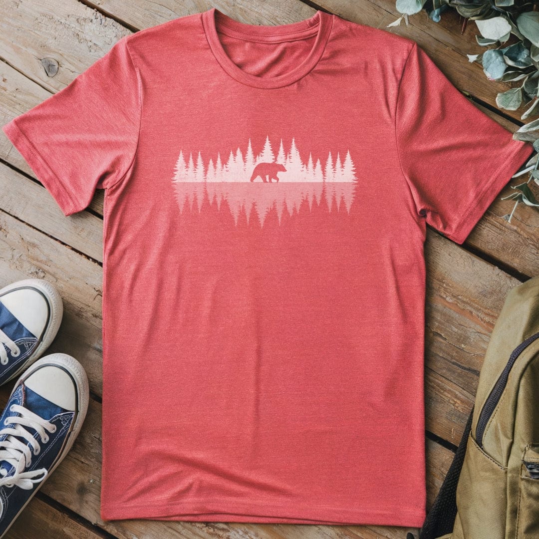 T-Shirt Heather Red / S Reflections of the Forest T-Shirt