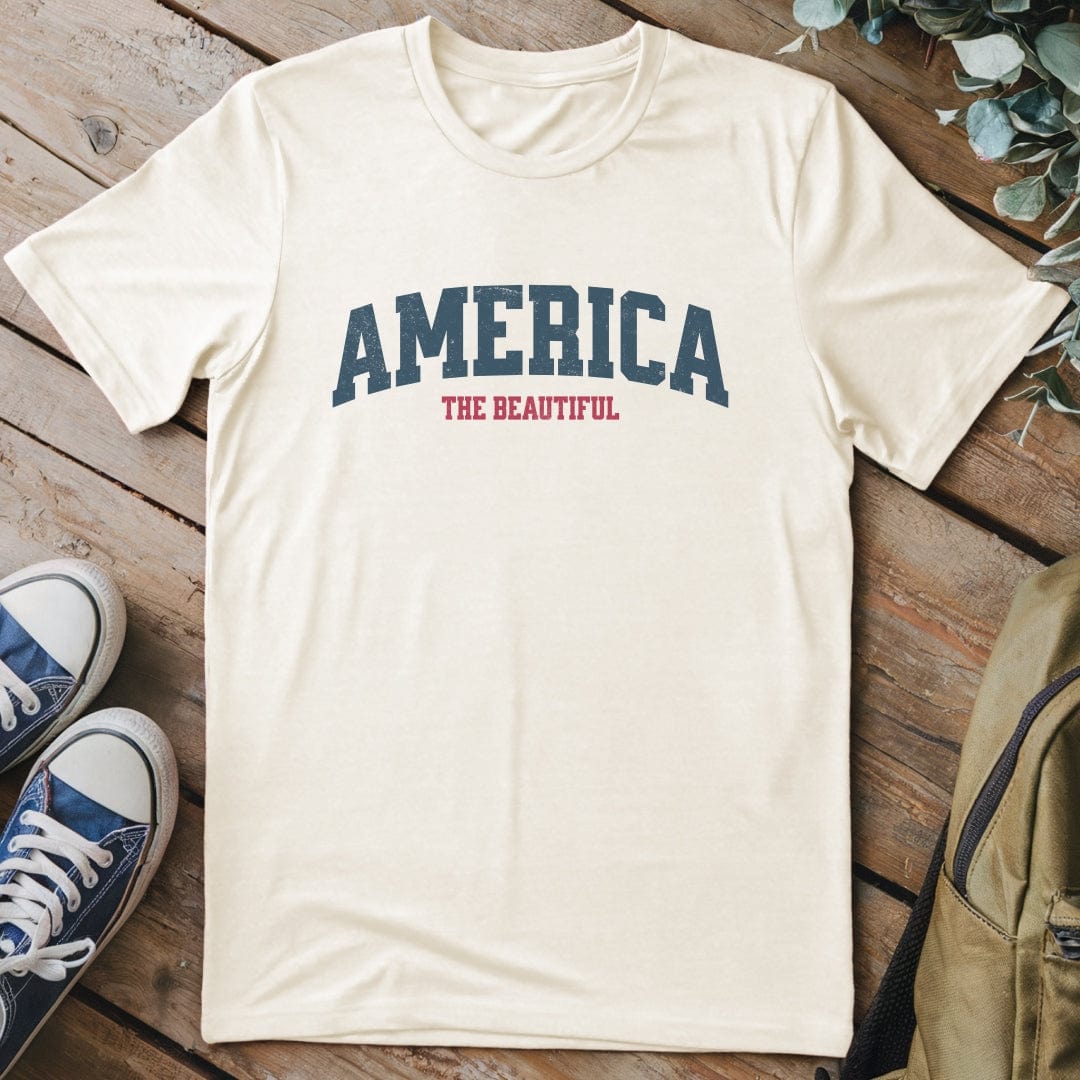 T-Shirt Natural / S America The Beautiful T-Shirt