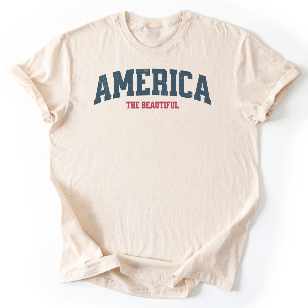 T-Shirt Natural / S America The Beautiful T-Shirt