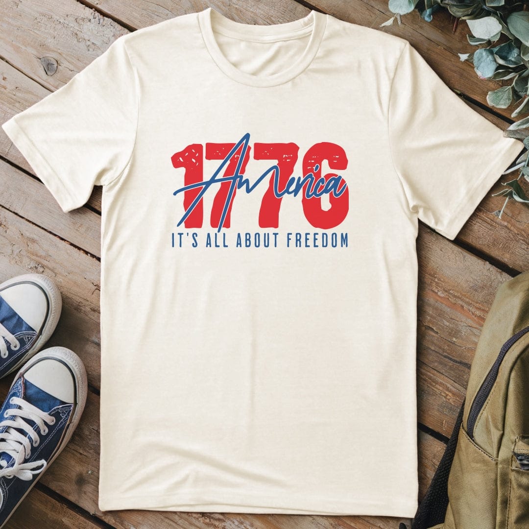 T-Shirt Natural / S It's About Freedom T-Shirt