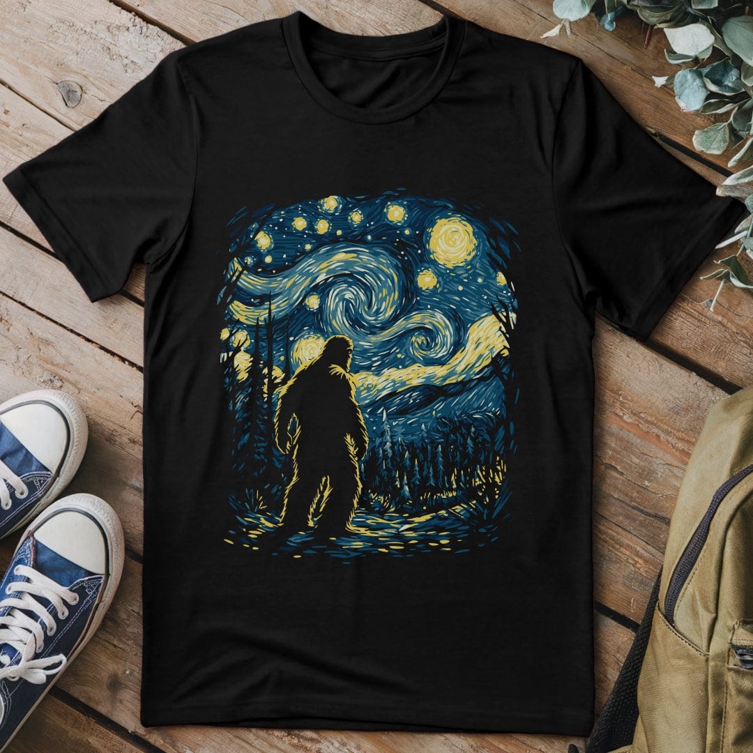 T-Shirt Black / S Bigfoot Art T-Shirt