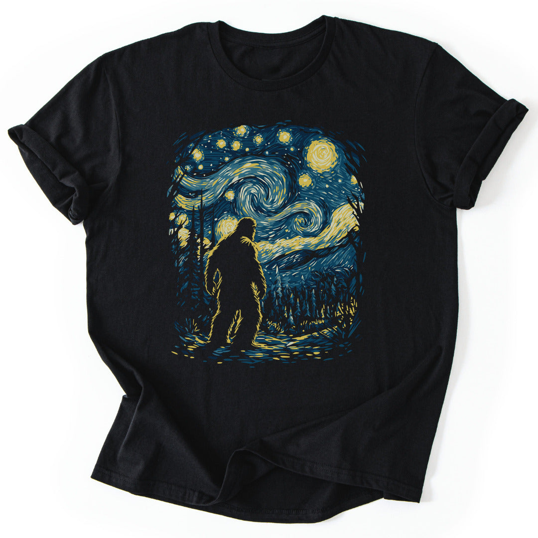 T-Shirt Black / S Bigfoot Art T-Shirt