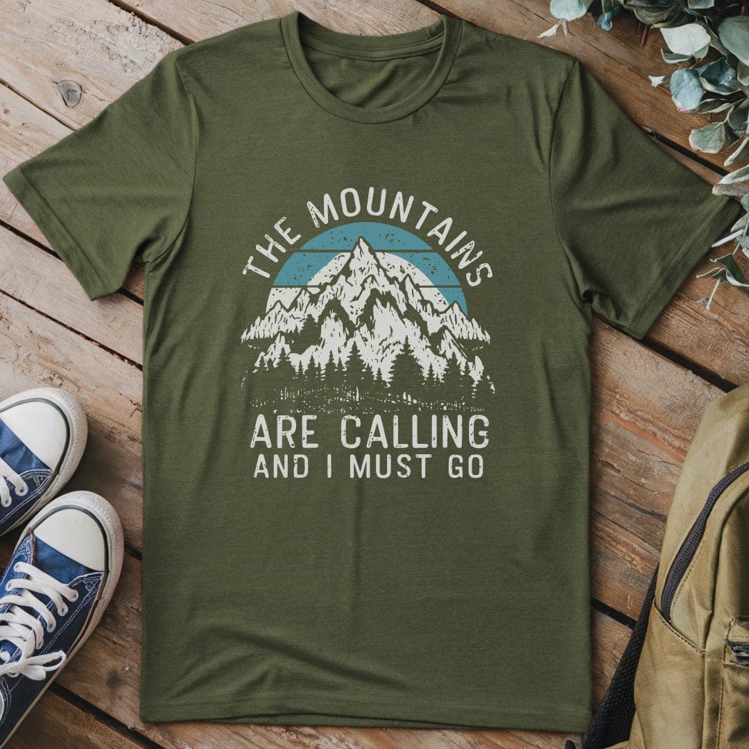T-Shirt Military Green / S I Must Go T-Shirt