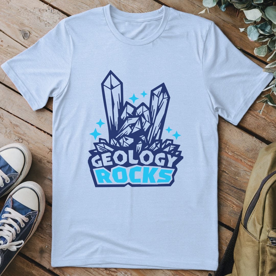 T-Shirt Light Blue / S Geology Rocks T-Shirt