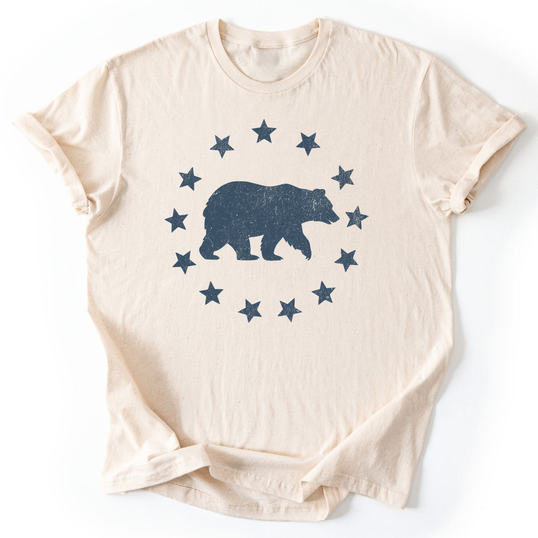 T-Shirt Natural / S Liberty Bear T-Shirt