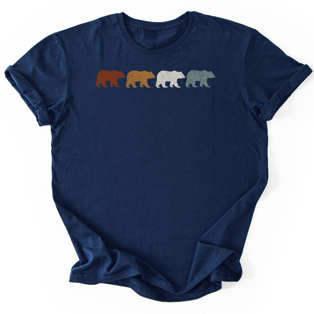 T-Shirt Navy / S Bears of the Wild T-Shirt
