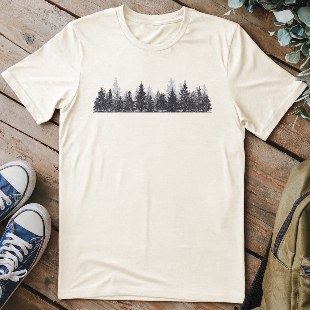 T-Shirt Natural / S Twilight Pines T-Shirt