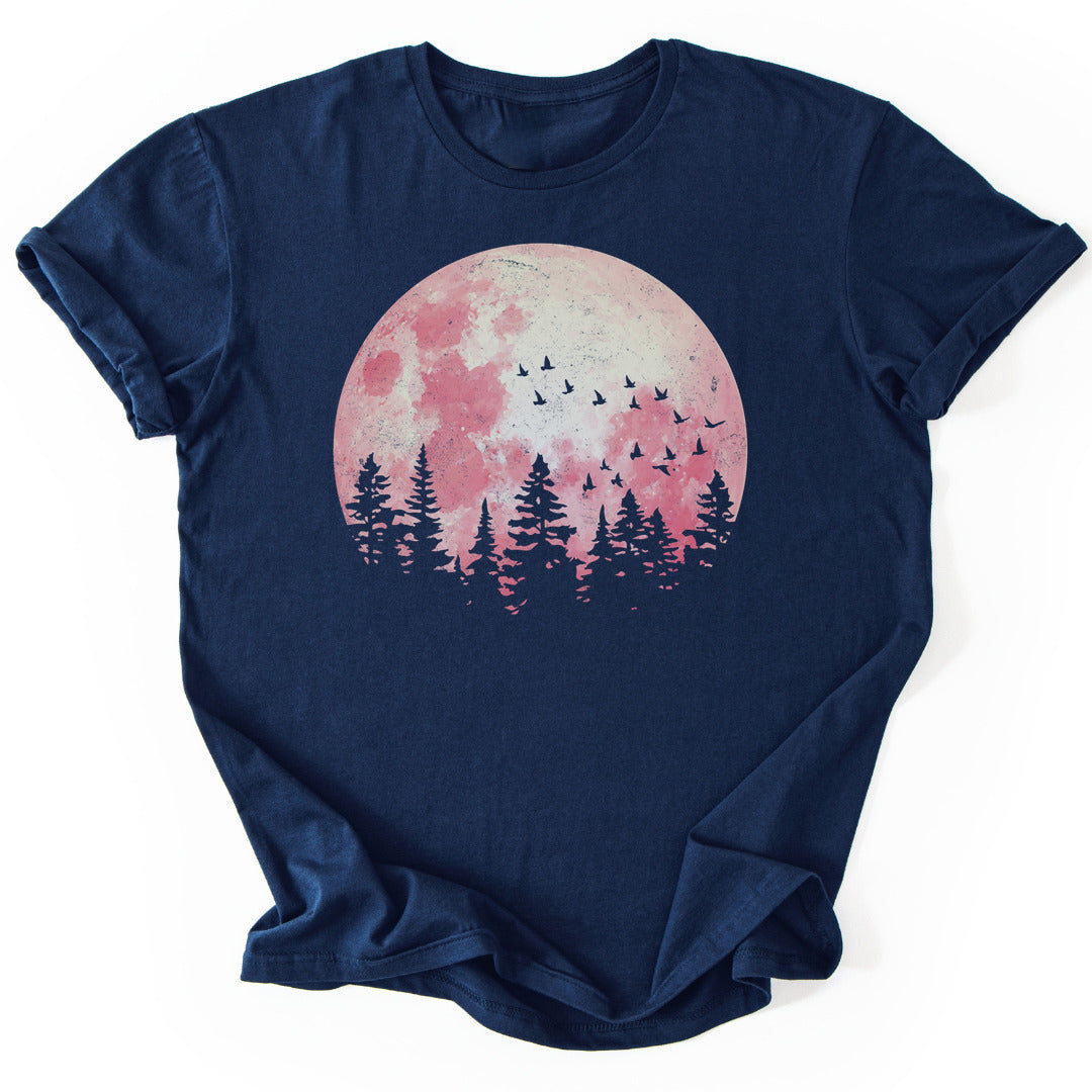 T-Shirt Navy / S Blood Moon T-Shirt