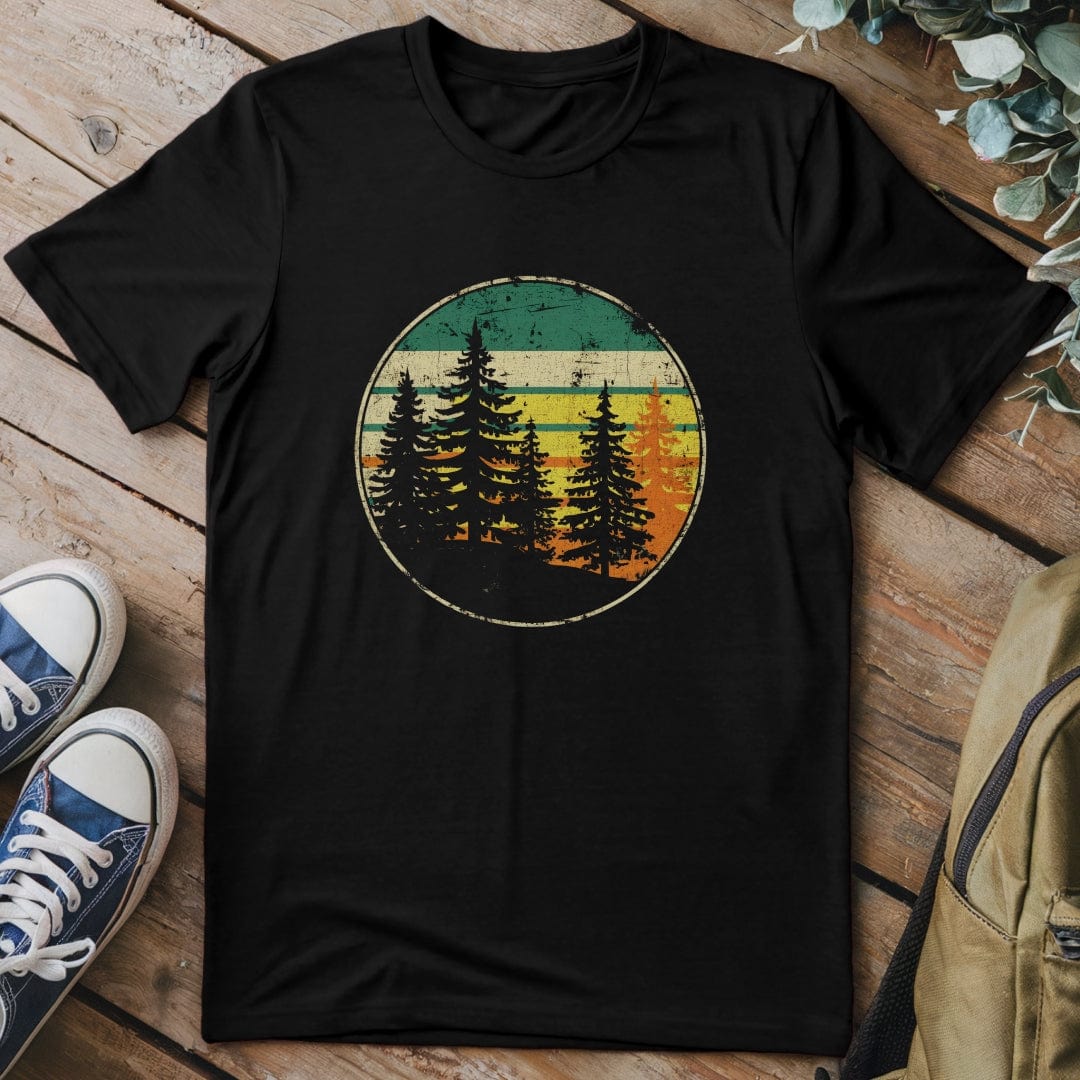 T-Shirt Black / S Forest Glow T-Shirt