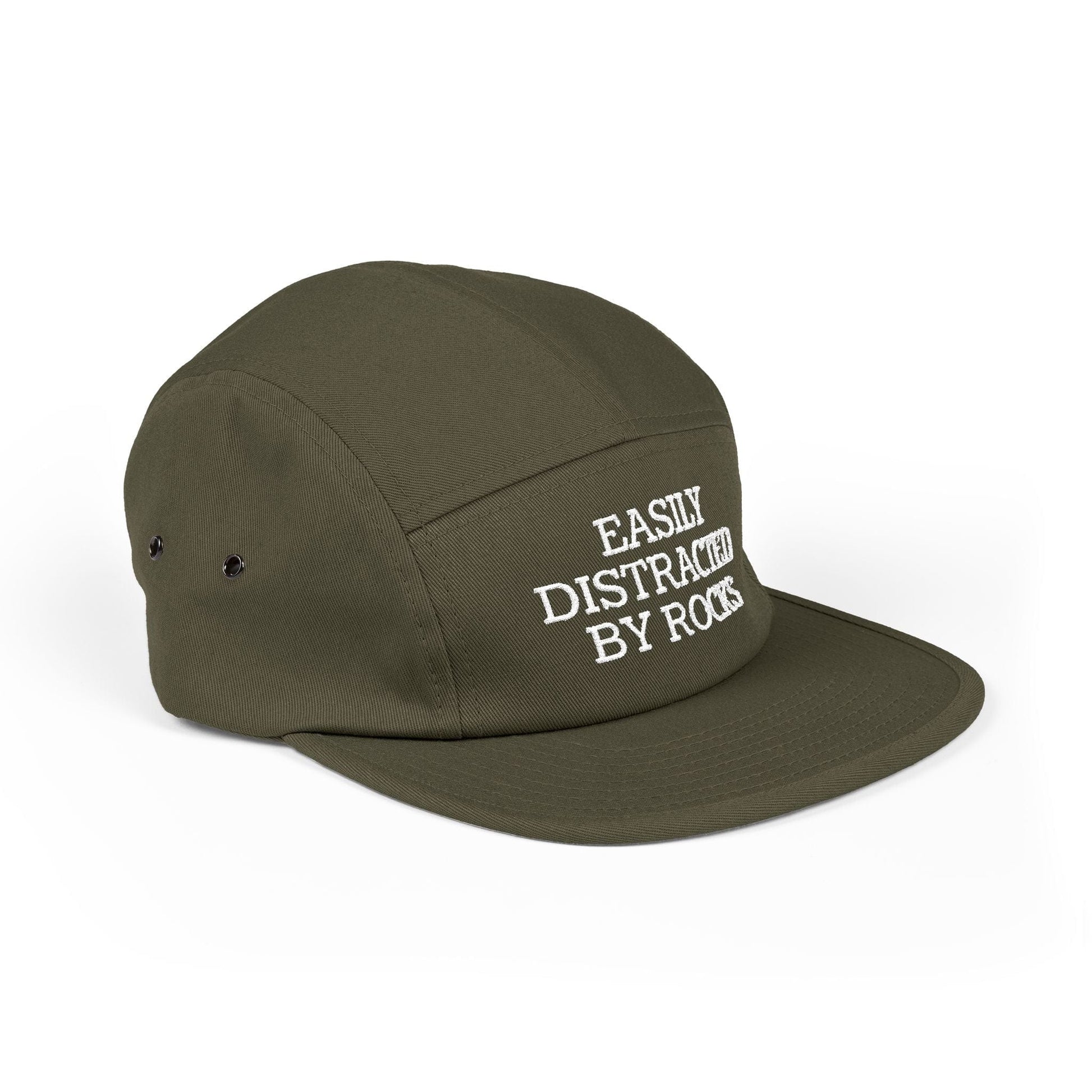Hats Olive 5 Panel Cap