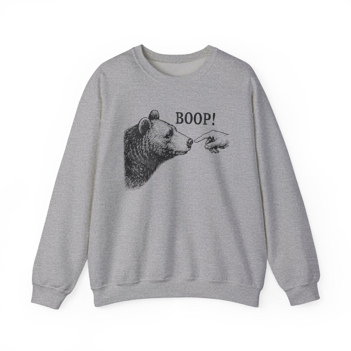 Sweatshirt Sport Grey / S Boop Funny Sweatshirt