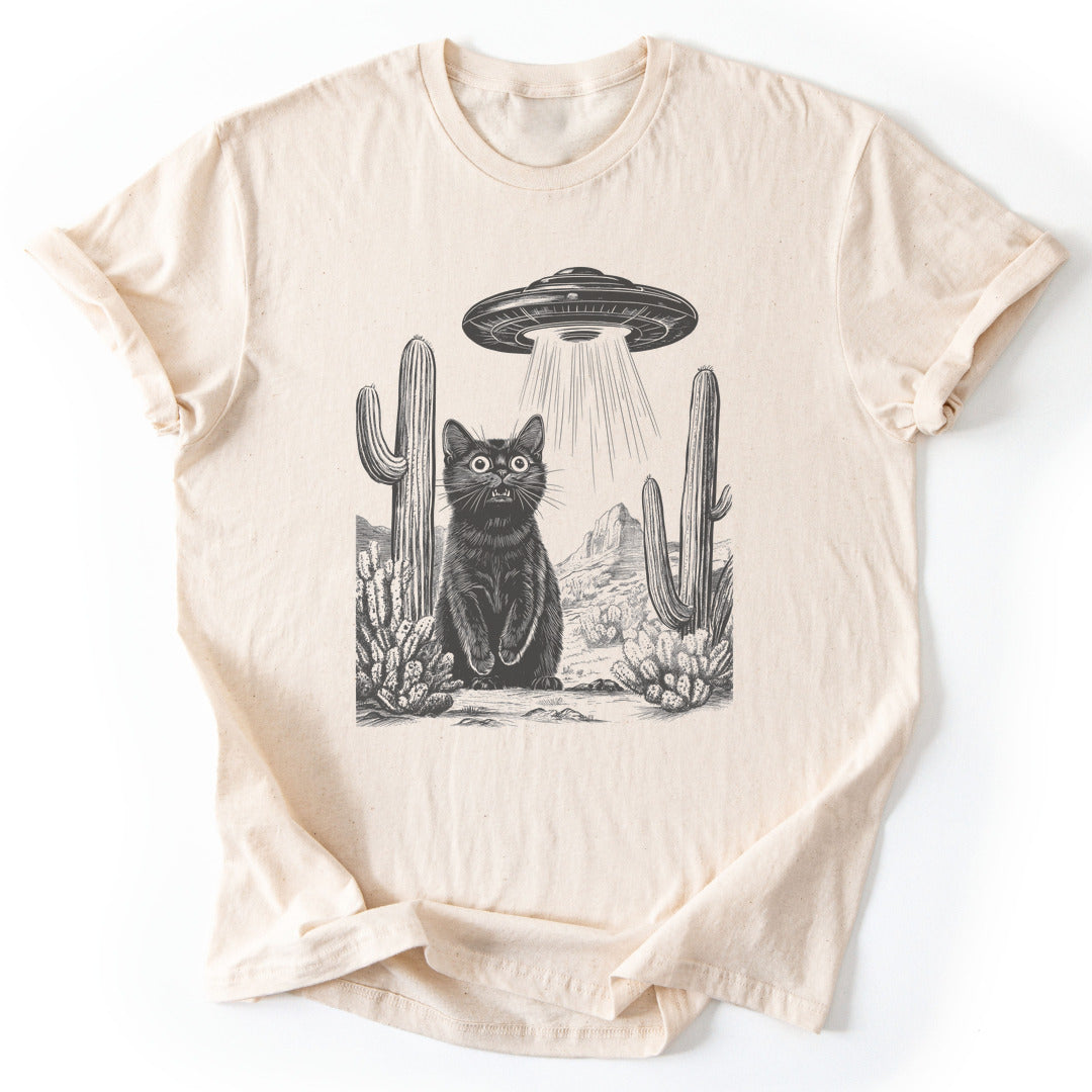 T-Shirt Natural / S Beam Meow Up