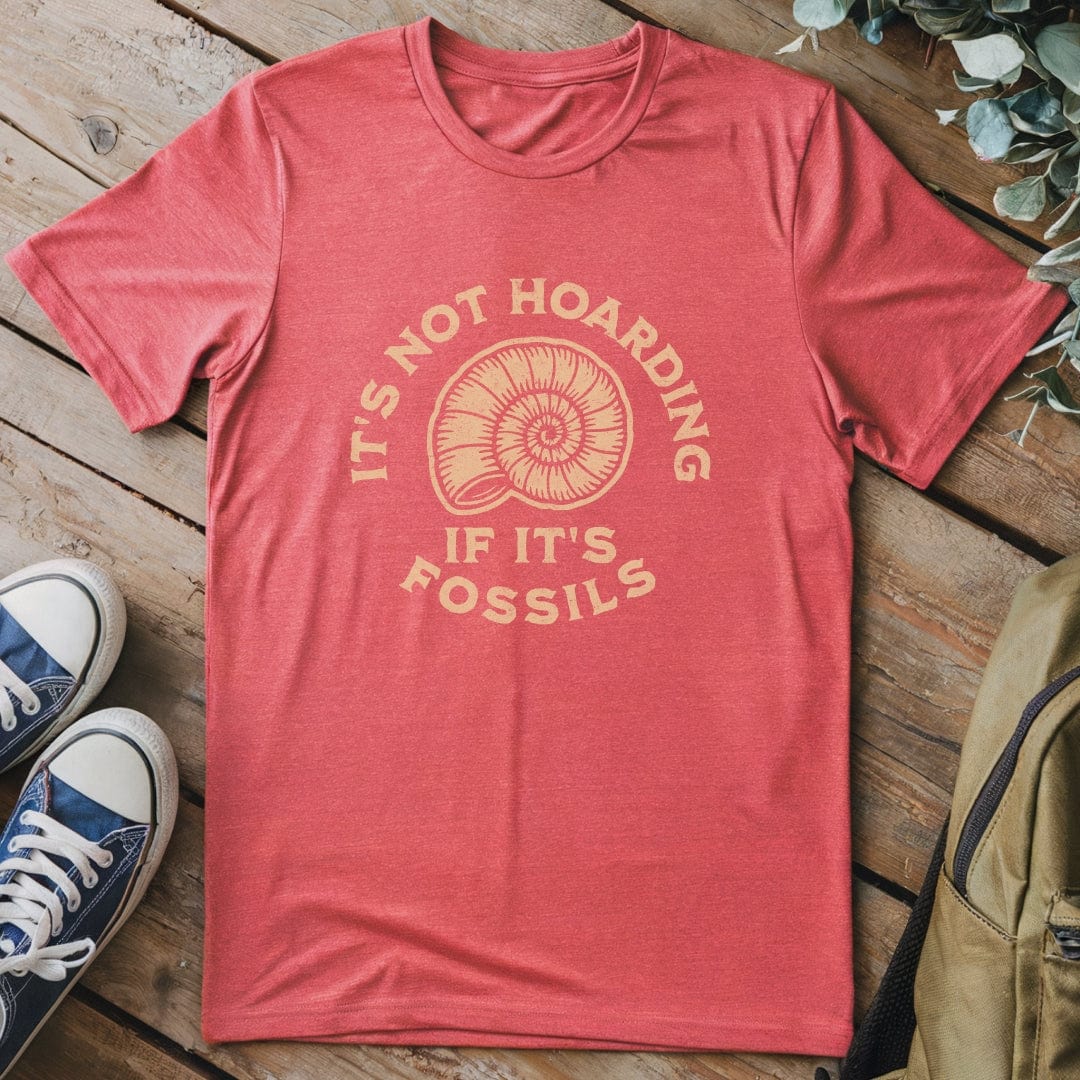 T-Shirt Heather Red / S Fossil Hoarder T-Shirt