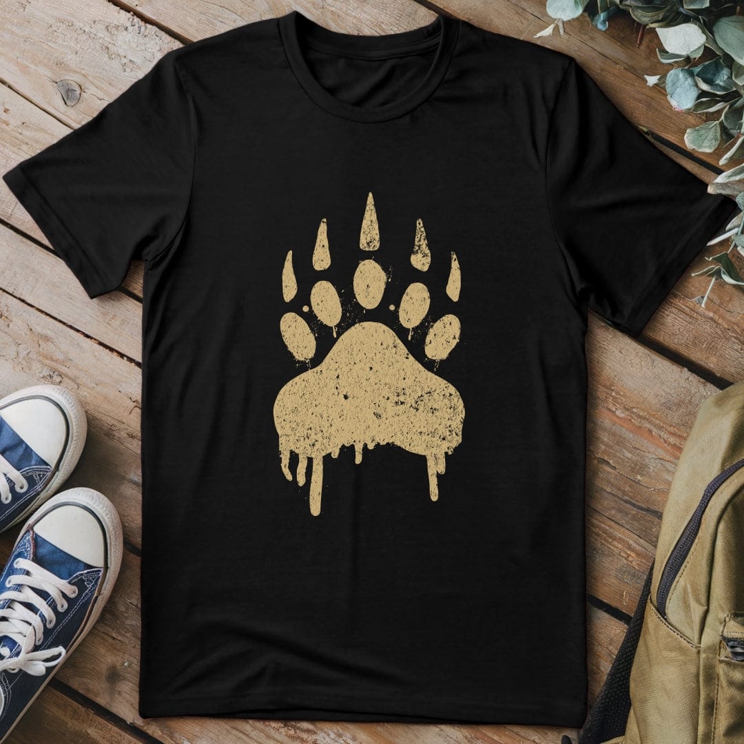 T-Shirt Black / S Bear Track T-Shirt