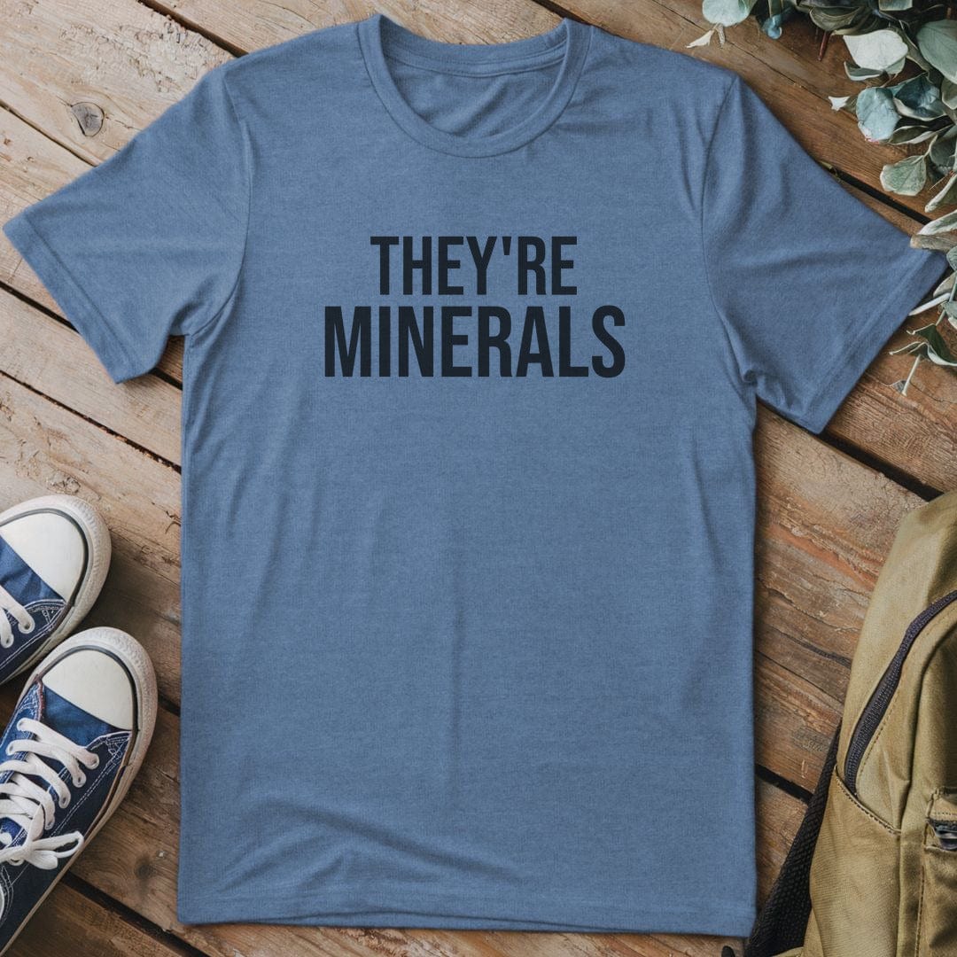 T-Shirt Heather Indigo / S They're Minerals T-Shirt
