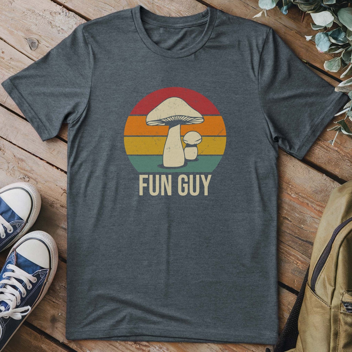 T-Shirt Dark Heather / S Fun Guy T-Shirt