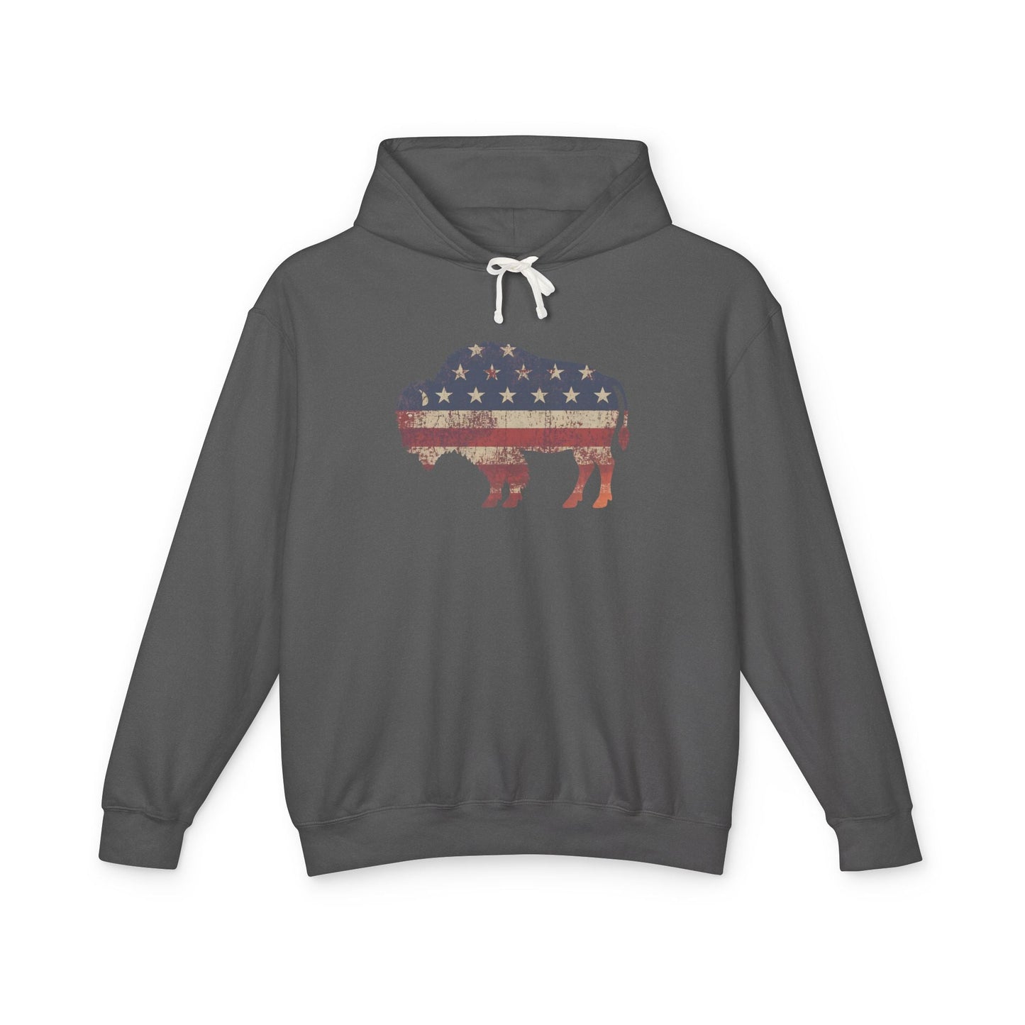Hoodie Pepper / S American Bison Premium Hoodie