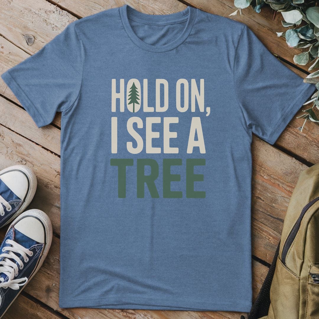 T-Shirt Heather Indigo / S I See A Tree T-Shirt