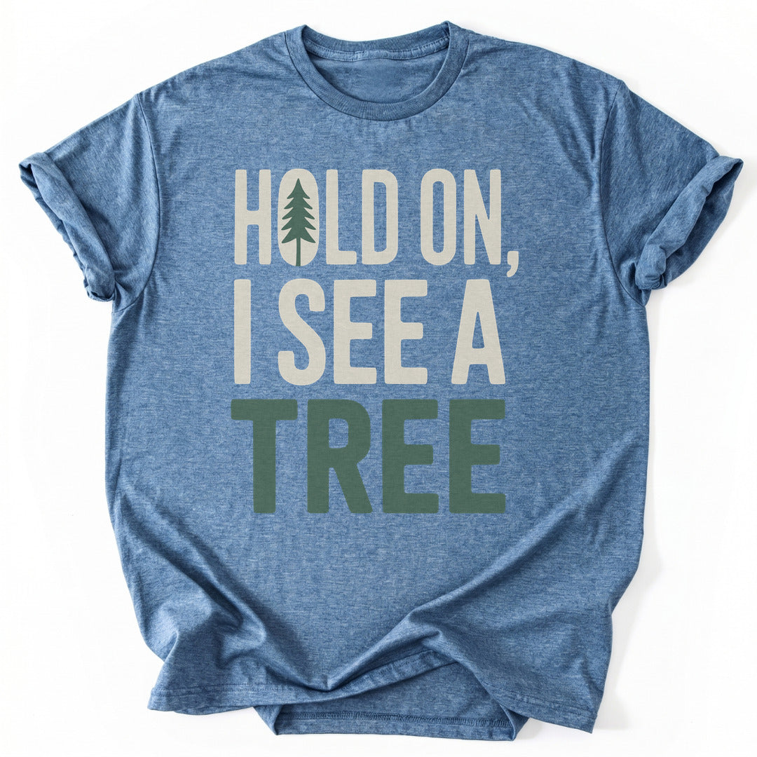 T-Shirt Heather Indigo / S I See A Tree T-Shirt